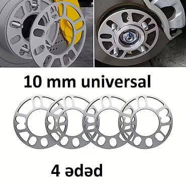 Avtomobil satışı: Universal disk spacer dəsti – 10 mm (1 sm) - Komplekt: 4 ədəd - Bolt — 1
