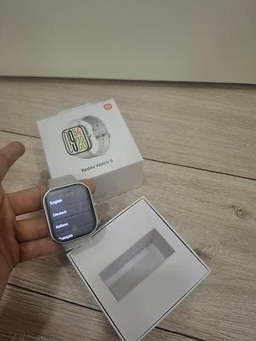 Smart qolbaqlar: Smart saat, Redmi, Suya davamlı, rəng - Boz — 2