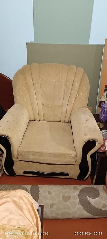 ucuz matras satilir: İşlənmiş, Kreslo-oturacaq, Parça, Kredit yoxdur, Çatdırılma yoxdur — 1