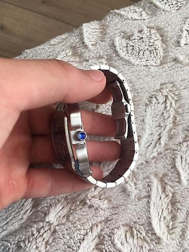 bil: Cartier Santos avtomatik kişi saatı - Korpus: paslanmayan polad — 2