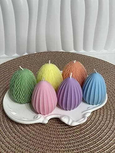 Картины и портреты: Свеча Фигурная, Соевый воск — 2