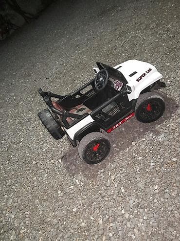 qala oyuncaq dəsti: Uşaq elektrik avtomobili – “Super Car” off-road stilində - Korpus — 2