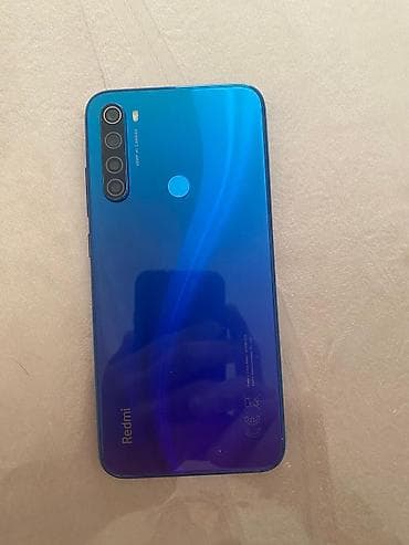 iphone 11 mini: Redmi Note 8, 128 GB, rəng - Mavi, Barmaq izi — 1