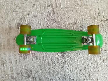 Скейтборды: Yaşıl rengde skate ölçü-uzunluq-55-eni-15 9 -10 yaşlı uşaqlar — 4