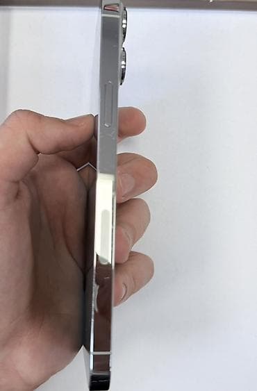 iphone 13 pr: IPhone 13 Pro Max, 128 GB, Matte Silver, Simsiz şarj — 5