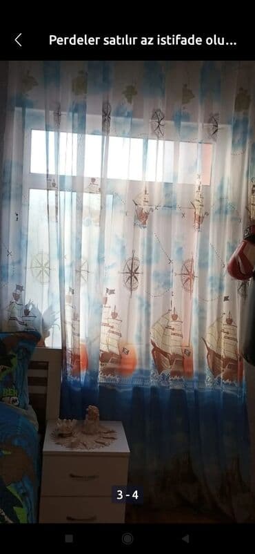 metbex perdeleri 2020: Paket pərdə dəsti 1) Qonaq otağı üçün klassik dəst: - Ağ tüllə — 2