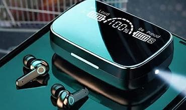 sur mikrofon: Bluetooth simsiz qulaqcıq dəsti + şarj qutusu - Qulaqdaxili TWS (true — 1