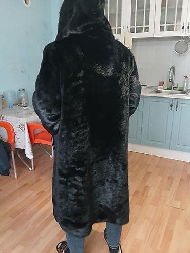 Qadın geyimləri: Kürk, 6XL, rəng - Qəhvəyi — 3