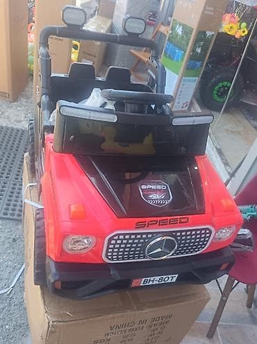 Uşaq üçün elektrikli minik maşınları Xüsusiyyətlər: - Korpus: parlaq — 2