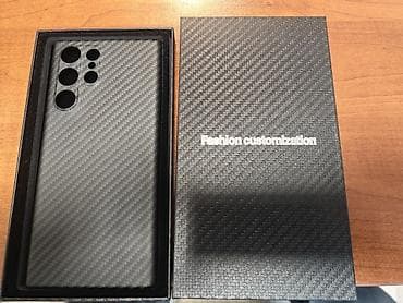 elc: Samsung galxy s22ultra Karbon lif naxışlı ultrayüngül telefon qabı - — 1