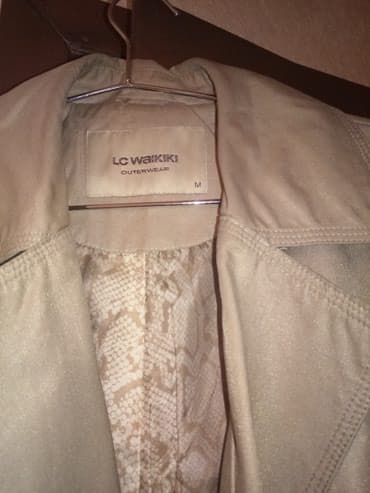 женские трикотажные туники: Plaş, Lc Waikiki, M, rəng - Gümüşü — 2