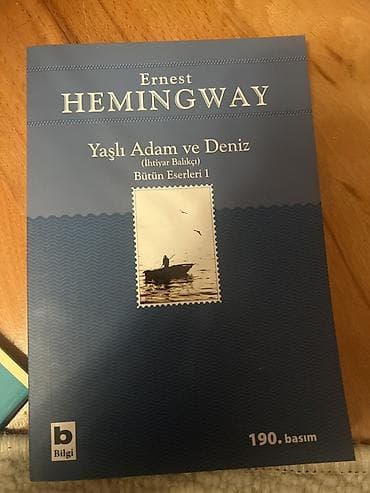 Kitablar və jurnallar: Məhsul: Kitab — “Yaşlı Adam və Dəniz (İhtiyar Balıkçı)” Müəllif — 1