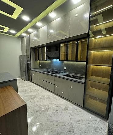 cehiz mebeli: Sifarişlə mətbəx dəsti, Özü çəkən petlələr, Sadə laminat, Kredit yoxdur — 2