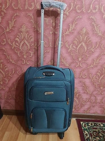 Digər idman və istirahət malları: Yüngül və praktik səyahət çamadanı - Material: möhkəm parça (textil) — 2