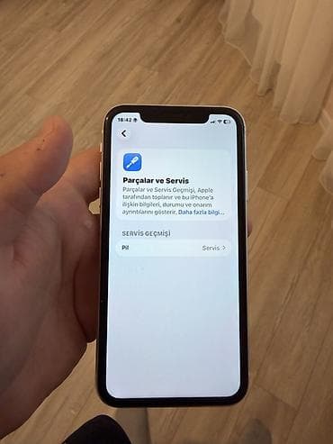 ikinci el iphone 10: IPhone 11, 64 GB, Ağ, Face ID — 9