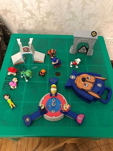 it qovan cihaz: Paw Patrol temalı oyuncaq dəsti - Mövzu: Paw Patrol (İtfaiyəçi — 2