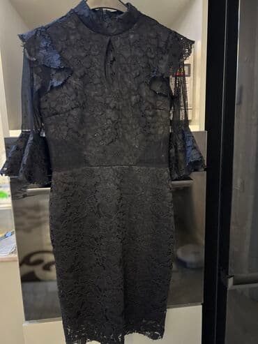 ziyafət donu: Qara don satılır, 38 razmer qiymət 5 manat — 1