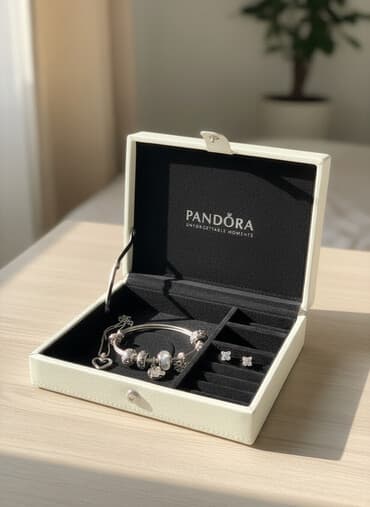 ювелирные изделия баку: Pandoradan əsil dəri materialdan təzə istifadə olunmayan ziynət qoymaq — 1