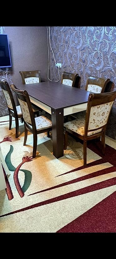 İşlənmiş, 6 stul