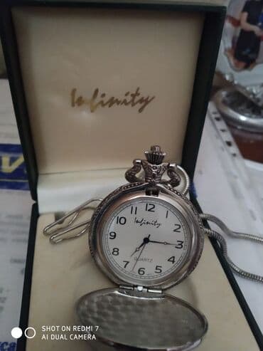 omega qol saatı: İşlənmiş, Qol saatı, Infinity, rəng - Gümüşü — 1