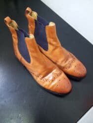 əsgər çəkməsi: Qısaboğaz, Ölçü: 37, rəng - Narıncı, Yeni — 4