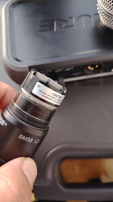 karaoke mikrofon bluetooth: Shure PGX Wireless vokal sistemi - Mikrofon: Shure PGX2 əl tipli — 7