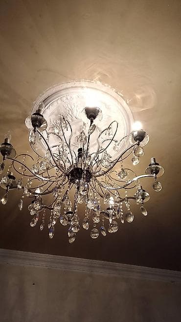 ıran peci islenmis: Çılçıraq, 10 və daha çox lampa, Metal — 1
