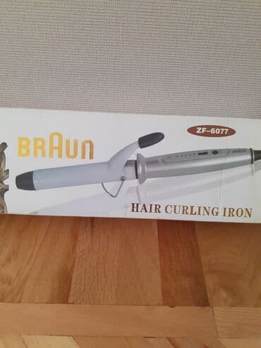 Ağız baxımı cihazları: Saç buran maşa Braun, 65 - 220 °C, İşlənmiş — 2