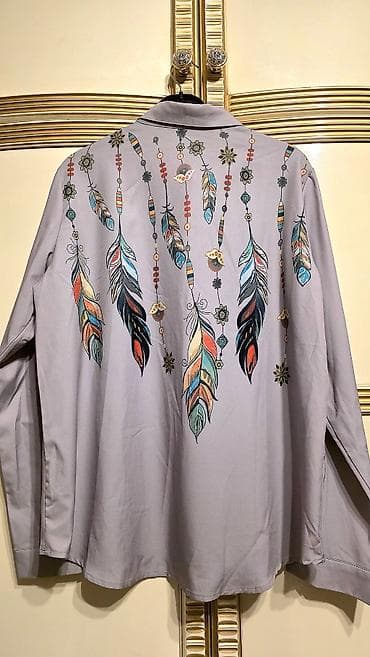 Bohem tərzli qadın köynəyi.yepyeni.100% polyester.hezi ehmedli metro — 3