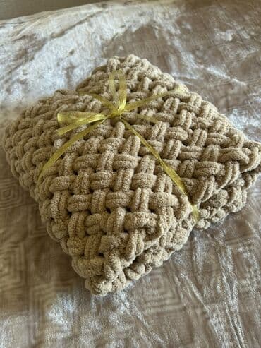 Покрывала: Цвет - Бежевый Плед — 1