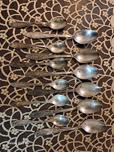 taxta qasiqlar: Melixor qaşıq dəsti - Dəst tərkibi: müxtəlif ölçülərdə 12 ədəd qaşıq — 1