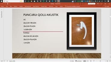 divar kağızları ve qiymetleri: Məhsul: Pəncərə qolu və aksesuarları - Solowin pəncərə qolu – ağ və — 8