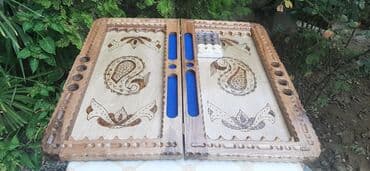 каркасные бассейны в баку: Taxta oyma nərd-taxta dəstləri - Material: tam ağacdan hazırlanmış — 19