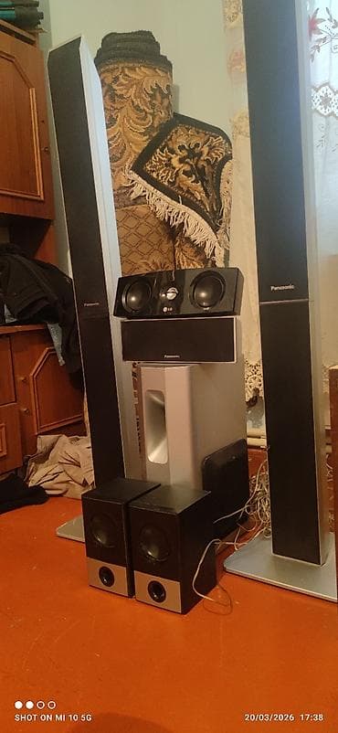 musiqi kalonka: Panasonic Kolonka, Növ - Ev kinoteatrı üçün, rəng - Qara — 2