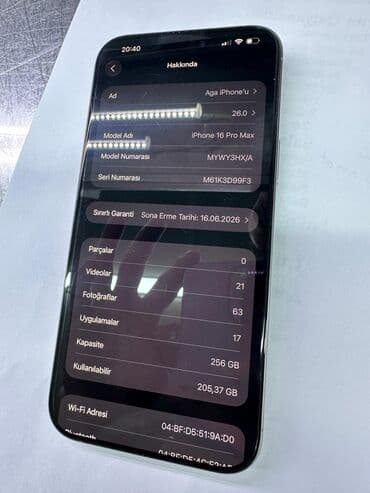 iphone 12 pro qiyməti: IPhone 16 Pro Max, 256 GB, Natural Titanium, Face ID — 3