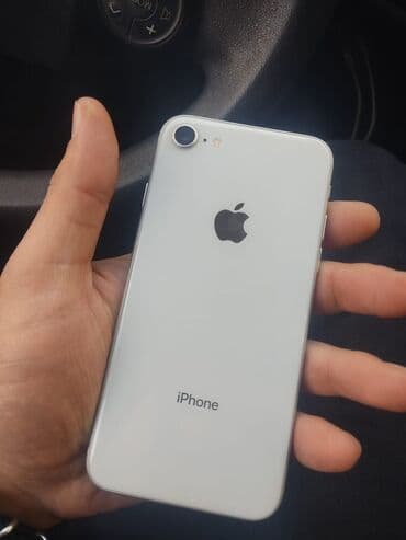 ayfon 8 qiymeti: IPhone 8, 64 GB, Ağ, Barmaq izi — 2