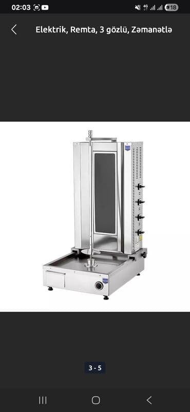 ət çəkən maşın qiyməti: Elektrik, Remta, 3 gözlü, Zəmanətlə — 1