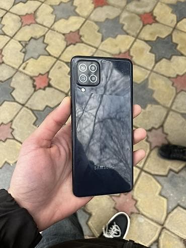 Samsung Galaxy A22, 64 GB, rəng - Qara, İki sim kartlı