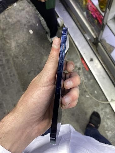 Техника и электроника: IPhone 12 Pro Max, 128 ГБ, Голубой, Face ID — 1