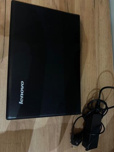 veb kamera: Lenovo noutbuk – klassik qara korpusda, tam ölçülü klaviatura və geniş — 2