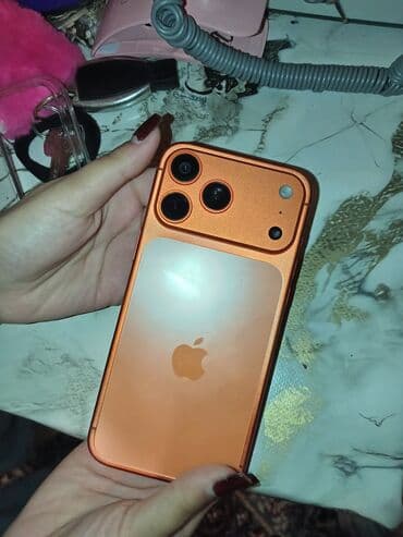 nar data nömrə: IPhone 17 Pro Max, Narıncı, Face ID — 8