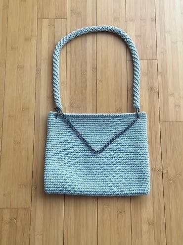 tergan sumkalar: El iş makrome çanta — 3