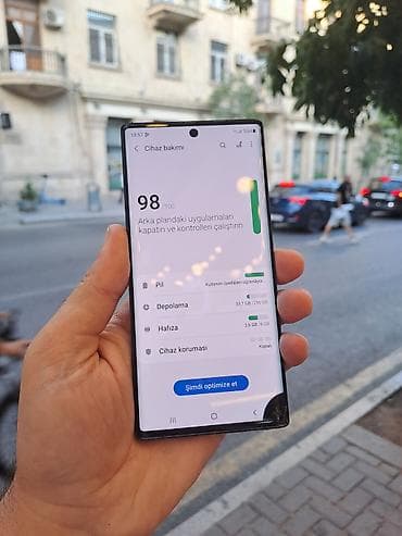 Elektronika: Samsung Note 10, 256 GB, rəng - Qara, Barmaq izi — 2
