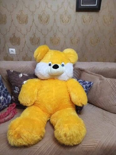 mişka şəkilləri: Плюшевый мишка. Высота 130 см — 2