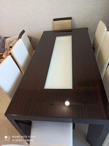 acilib baglanan stollar: Masa + 8 eded stul — 3