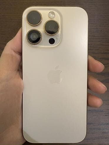 iphone şəki: IPhone 16 Pro, 512 GB, Desert Titanium — 1