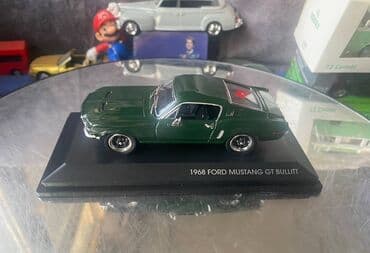 metbex tavan modelleri: Коллекционная модель Ford Mustang GT Bullit darkgreen 1968 Steve — 22