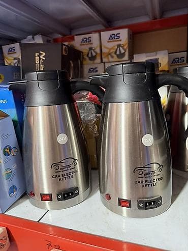 termos caydan: Məhsul: KRF VIP Car Electric Kettle – avtomobil üçün elektrikli çaydan — 1