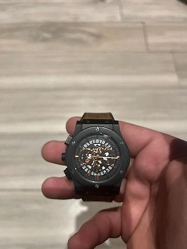 rolex saatlari: Qol saatı, Hublot, rəng - Qara — 1