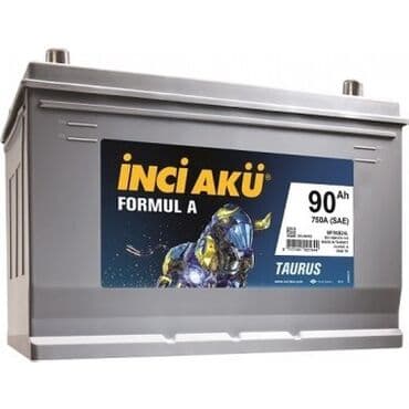 akumlyator temiri: Inci Akü, 90 ah, Orijinal, Türkiyə, Yeni — 1
